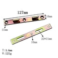 thumbnail image 1 of 4pcs Bed Rail Brackets: Heavy Duty Bed Rail Fasteners Frame Hardware For Secure Connection - Prevents Nighttime Rolling For Safety, 1 of 3