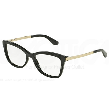 DOLCE & GABBANA Eyeglasses DG 3218 501 Black 54MM
