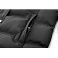 thumbnail image 2 of GGleaf Women's Winter Coat Quilted Thicken Warm Puffer Jacket with Removable Fur Hood Black XXL, 2 of 7