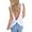 White, variant on Summer Tops for Women 2x Tunic Tops for Women Wardrobe Back Support Adjustable Pack Band T Shirt Crop Top Cold Shoulder Top Knot Backless TShirt Tank Casual Loose Backless TShirt
