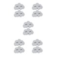 thumbnail image 2 of Guardoinrt 2pcs Cute Smiling Clouds For Decorative Wall Stickers Cloud Wall Boards ABS 3d Wall Board Easy To Install type 1 5Set, 2 of 6