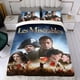 thumbnail image 4 of Los Miserables Conjunto de sábanas temático, trío de piezas, cómodo y amigable con la piel, diseño único, regalo de decoración para el hogar para familiares, amigos y fans,140cm *210cm, 4 of 6