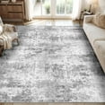 thumbnail image 5 of BERTHMEER Large Area Rug 8'x10' for Living Room Abstract Machine Washable Rugs,Indoor Non-Slip Rugs for Kitchen Bedroom Dining Room,Gray, 5 of 9