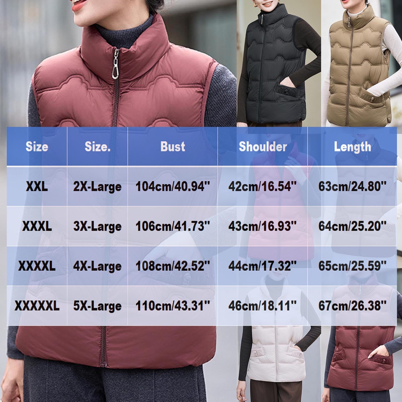 Gilet Sans Manches Femme Matelassé Léger - Veste Décontractée Avec Poches | Polyvalent Pour Toutes Les Saisons - 5