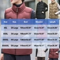 thumbnail image 2 of Xdegoge Plus Size Puffer Vest Women Cropped Lightweight Sleeveless Zip Up Quilted Jackets Packable Warm Winter Coats with Pockets Stand Collar Thermal Padded Coat Outerwear, 2 of 8