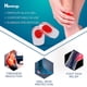 thumbnail image 4 of Almohadillas de gel para el talón para fascitis plantar, alivio del dolor de pies, plantillas acolchadas para mujeres y hombres (2 unidades), 4 of 6