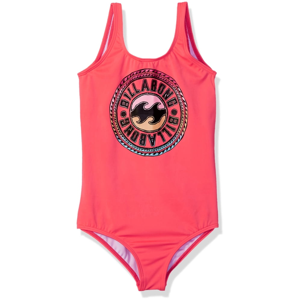 Billabong Girls Swimwear Sol Searcher LowBack Swimsuit 12 Walmart
