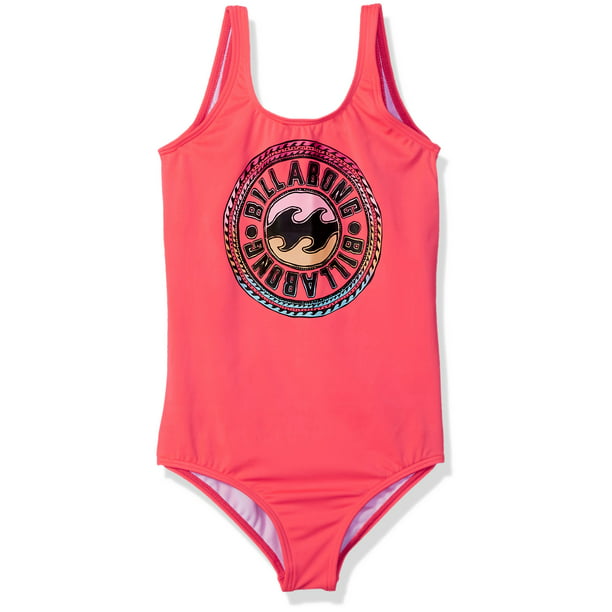 Billabong - Girls Swimwear Sol Searcher Low-Back Swimsuit 12 - Walmart ...