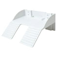 thumbnail image 2 of para tomar el sol para tortugas, rampa para tortugas, hábitat decorativo para reptiles, escalera para tanque de reptiles para ranas y Blanco, 2 of 8
