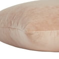 thumbnail image 4 of Greendale Home Fashions 24-in Rosedust Velvet Throw Pillow Cover, 4 of 4
