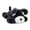 Black, variant on White Sleeping Plush Puppy Toy, Ultra-Soft Stuffed Animal Dog for Kids, Realistic Cuddly Nap Buddy for Comfort, Gift Idea for Dog Lovers (7.87 Inches)