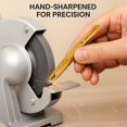 thumbnail image 4 of Beauty Power Precision Slant Tip Eyebrow Tweezers, Stainless Steel, Gold, With Storage Tube, 4 of 7