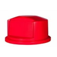 thumbnail image 2 of Round BRUTE Dome Top with Push Door, 24.81w x 12.63h, Red, 2 of 3