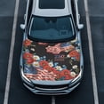 thumbnail image 2 of HUIACONG Patriotic 250th Anniversary US Flag Floral Car Hood Cover, Universal Fit Stretchable Breathable Washable Hood Protector for Most Sedans, Auto Exterior Decor Accessory 39.37" x 59.05", 2 of 7