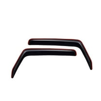 EGOESWELL 192328 Acrylic In-Channel Side Window Deflectors for Cars - Interior Mount Vent Visors & Rain Guards, Seamless Wind Noise Reduction, Enhanced Weather Protection, 2Pcs