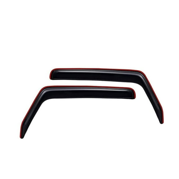 EGOESWELL 192328 Acrylic In-Channel Side Window Deflectors for Cars - Interior Mount Vent Visors & Rain Guards, Seamless Wind Noise Reduction, Enhanced Weather Protection, 2Pcs