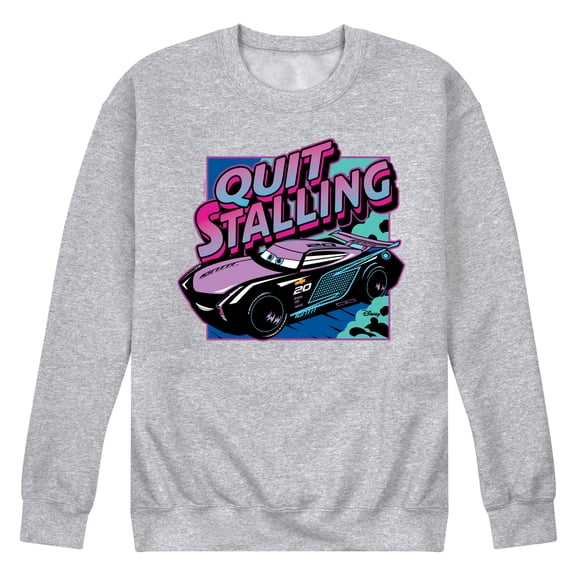 Cars - Quit Stalling - Men's Crew Neck Fleece Pullover