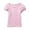 Pink, variant on AWZXDE Girls Short Sleeve T Shirt Cute Puff Sleeve Top Comfortable Casual Tee Soft Breathable Girls Tops For Toddler Kids 0-14Y Hot Pink，0-1 Years