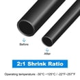 thumbnail image 3 of Tubo termorretráctil Uxcell, 1 pulgada ID 49 pies de largo, relación 2:1, funda de cable termorretráctil de poliolefina para aislamiento de cables eléctricos, gestión de cables, negro, 3 of 7