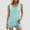 Mint Green, variant on Otvok Summer Vest Women Solid Color Round Neck Sleeveless Casual Tee Tops Tank