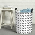 thumbnail image 6 of Sikiie SeTurtle27 Print Round Dirty Clothes Basket, Waterproof Standing Foldable Storage Basket, for Laundry Room, Bedroom, Bathroom Storage-Small, 6 of 6