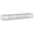 thumbnail image 4 of vidaXL Gabion Basket with Cover 39.4"x19.7"x39.4" Galvanized Iron, 4 of 5