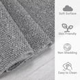 thumbnail image 3 of Runner Rug,Modern Solid Textured Hallway Runner Rug,Low Pile Non-Slip Stain Resistant Area Rug for Home,Office,Machine Washable, 3 of 7