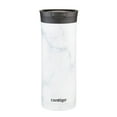 thumbnail image 1 of Tasse de voyage isotherme Contigo Huron 2.0 Couture, acier inoxydable, 591 mL (20 oz), couvercle SNAPSEAL, marbre blanc, 1 of 8