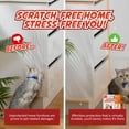 thumbnail image 4 of Panther Armor Couch Protector for Cat Scratching Furniture Clear Gloss 2 Rolls - Each 4 inch x 20 ft, 4 of 9