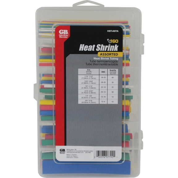 Gardner Bender Heat Shrink Tubing Assortment