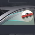 thumbnail image 7 of 4Pcs Outside Mount Tape On/Clip On Type Smoke Tinted Sun/Rain Guard Vent Window Visors With Chrome Trim Compatible With 2019-2020 Altima, 7 of 7