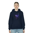 thumbnail image 3 of Celestial Space Blot Unisex Heavy Blend™ Hooded Sweatshirt, 3 of 6
