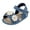 Blue, variant on Cathalem Toddler Girl Size 7 Sandals Shoes Girls Baby Shoes Flowers Walk Girls Outdoor Sandals Summer For Baby Shoes for Boys White 12