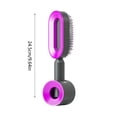 thumbnail image 3 of BotaniNest Scalp Massaging Air Hair Brush For Gentle Detangling And Shine, 3 of 6