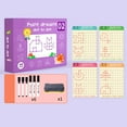 thumbnail image 4 of Magical Tracing Notebook Reusable Calligraphy Copybook Practice Drawing Book Toddler Learning Activities For Kids Children, 4 of 8