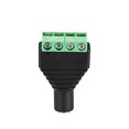 thumbnail image 3 of Unique Bargains 2.5mm 4 Pole Female to AV Screw Terminal Audio Video Connector Green 4Pcs, 3 of 3
