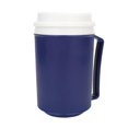 thumbnail image 2 of Insulated mug with snorkel lid for hot and cold drinks, ideal for seniors, 2 of 2