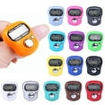 thumbnail image 3 of Digital LCD Electronic Golf Finger Hand Knitting Tally Counter Row AU, 3 of 8