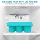 thumbnail image 2 of 3 Sizes Silicone Ice Cube Tray for Tumbler Cups, Hollow Cylinder Ice Mold with Lid & Bin for Ice Drink Juice Whiskey Cocktail Qhzl A-G, 2 of 5