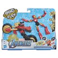 thumbnail image 1 of Marvel Bend and Flex, Flex Rider Iron Man Action Figure Toy, 6-Inch Flexible Figure and 2-In-1 Motorcycle For Kids Ages 6 And Up, 1 of 9