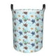 thumbnail image 1 of Fotbe Turtle Cesto de Ropa con Asas, Cesto Impermeable de Gran Capacidad, Bolsa de Lavado para Dormitorio, Cesto de Ropa con Ruedas y Asas-Small, 1 of 6