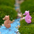 thumbnail image 3 of 4pcs Statue Miniature Hippocampe Bonsaï Fée Jardin Paysage, 3 of 8