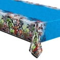 thumbnail image 2 of Avengers Rectangular Plastic Table Cover, 54" x 84", 2 of 2