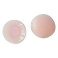 thumbnail image 2 of Cubierta de pecho para mujer, parche de silicona para el pecho de verano para vestido de novia, vestido de noche Redondo Rosa, 2 of 9