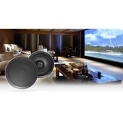 Pair Rockville HC655 Black 6.5" 500 Watt In-Ceiling Home Theater Speakers 8-Ohm