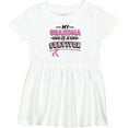 thumbnail image 3 of Inktastic My Grandma is a Survivor Breast Cancer Awareness Girls Baby Dress, 3 of 5