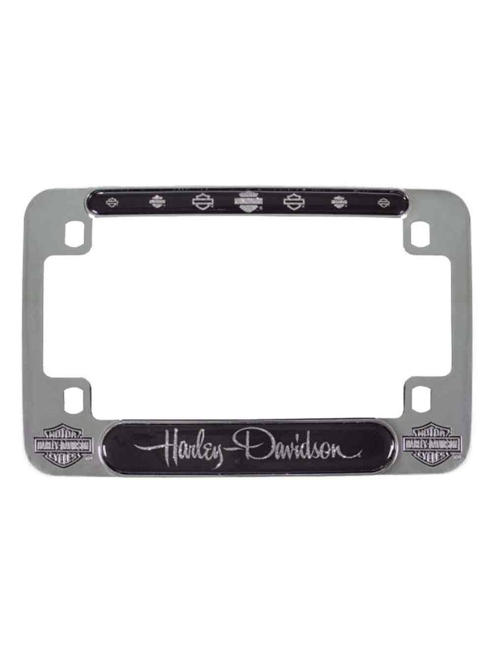 harley davidson license plate frame for motorcycle