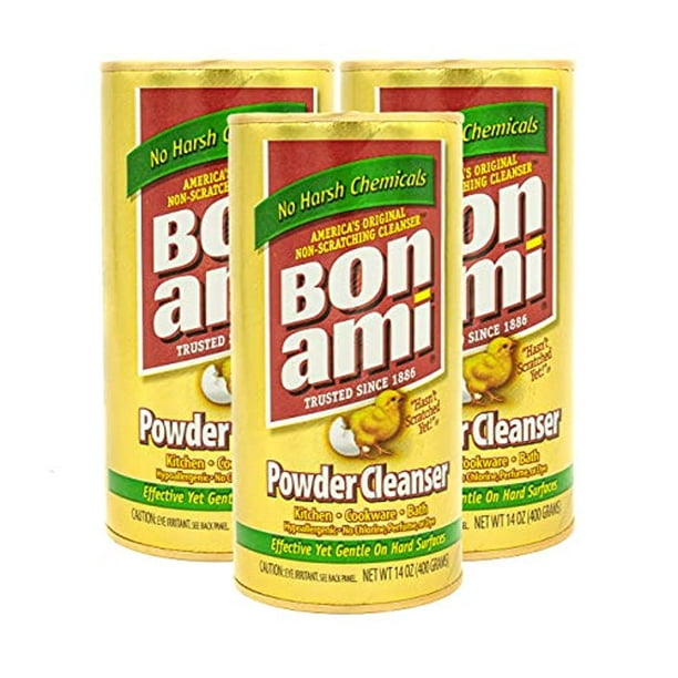 bon ami powder cleanser 14 oz (pack of 3)