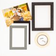 thumbnail image 4 of 11x14 Mat for 8x10 Photo - Precut Mid Grey Picture Matboard for Frames Measuring 11x14 25 MATS with Backing and Bags, 4 of 9