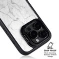 thumbnail image 4 of Skinit White Marble iPhone 16 Pro Kickstand Case, 4 of 4